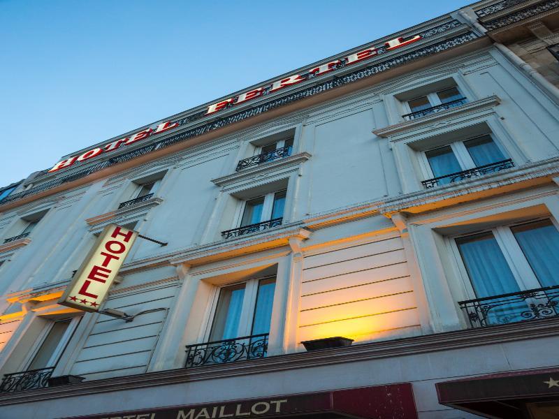 Hotel Fertel Maillot Parigi Esterno foto