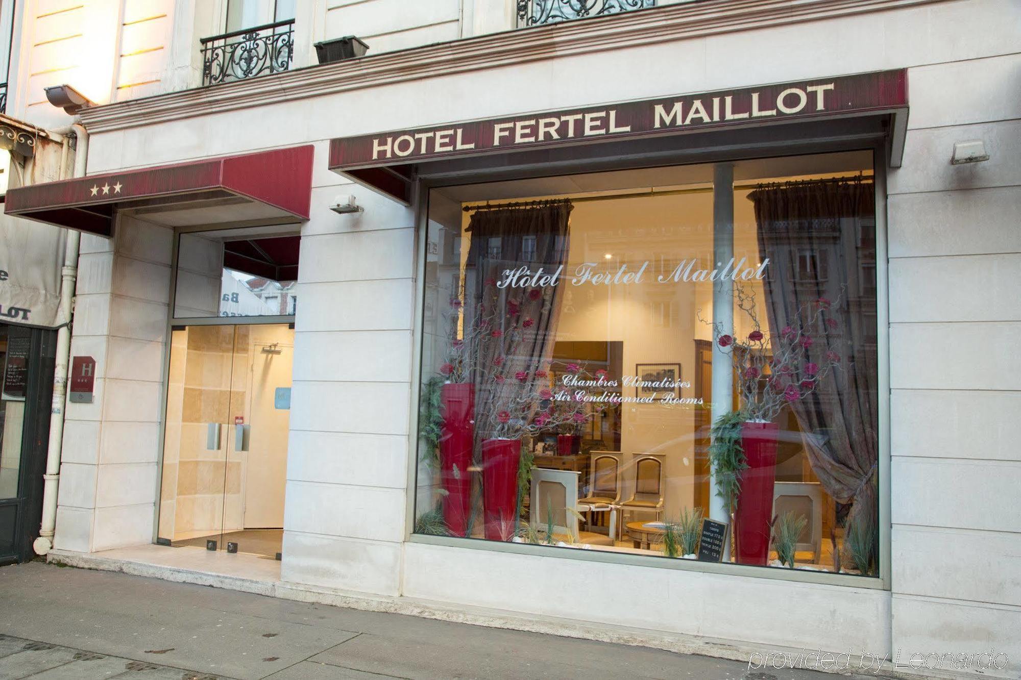 Hotel Fertel Maillot Parigi Esterno foto